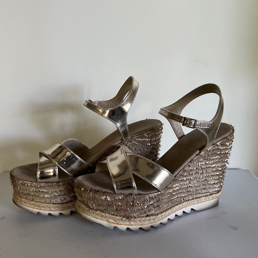 AGL Strappy Wedge Heel